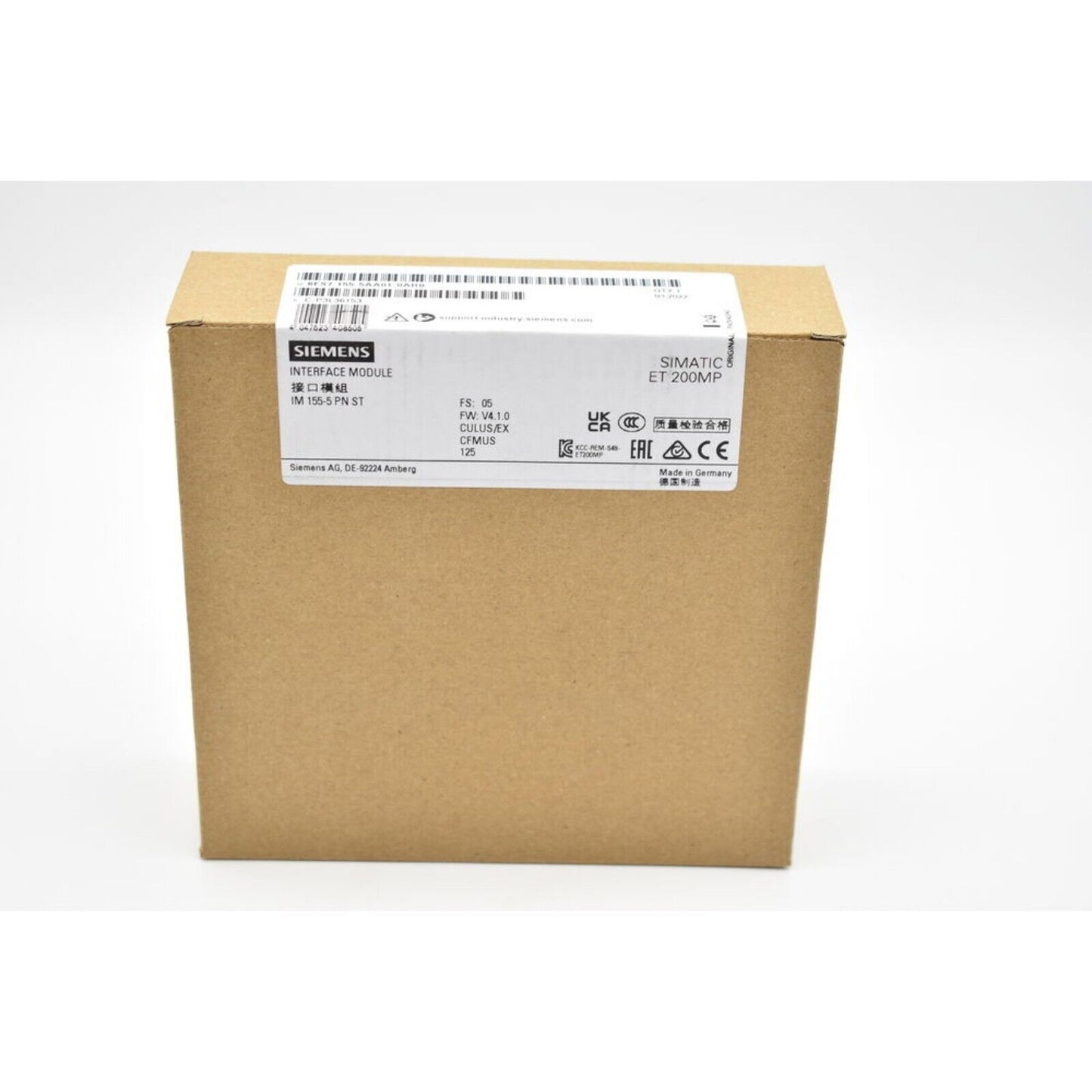 Industrial Communication | Siemens | 6ES7155-5AA01-0AB0 6ES7 155-5AA01-0AB0 ET 200MP INTERFACEMODULE