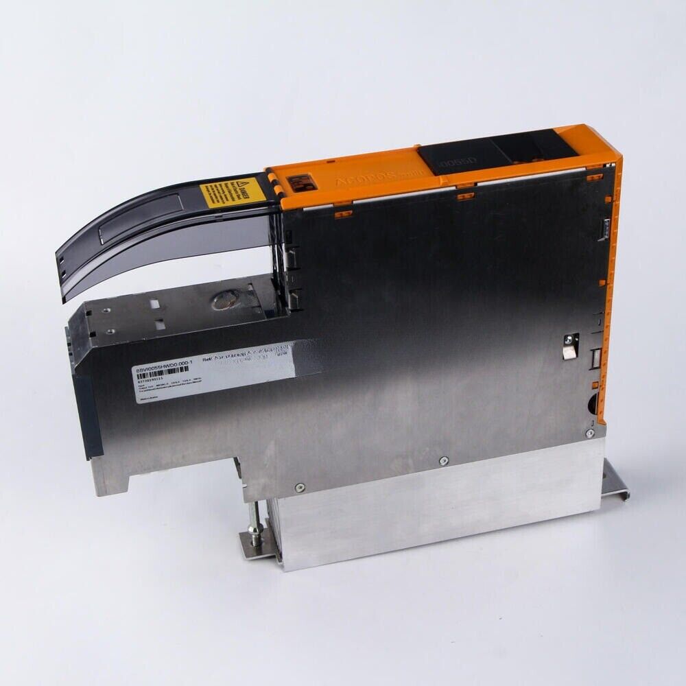 B&R ACOPOSmulti 8BVI0055HWD0.000-1 Servo Drive, industrial automation part with orange housing and certification labels.