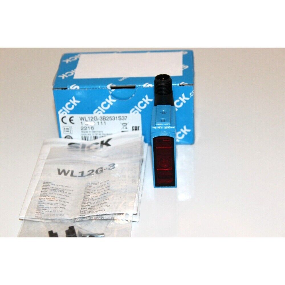 Sensor | Sick | WL12G-3B2531 WL12G3B2531 1041456 Photoelectric Sensor