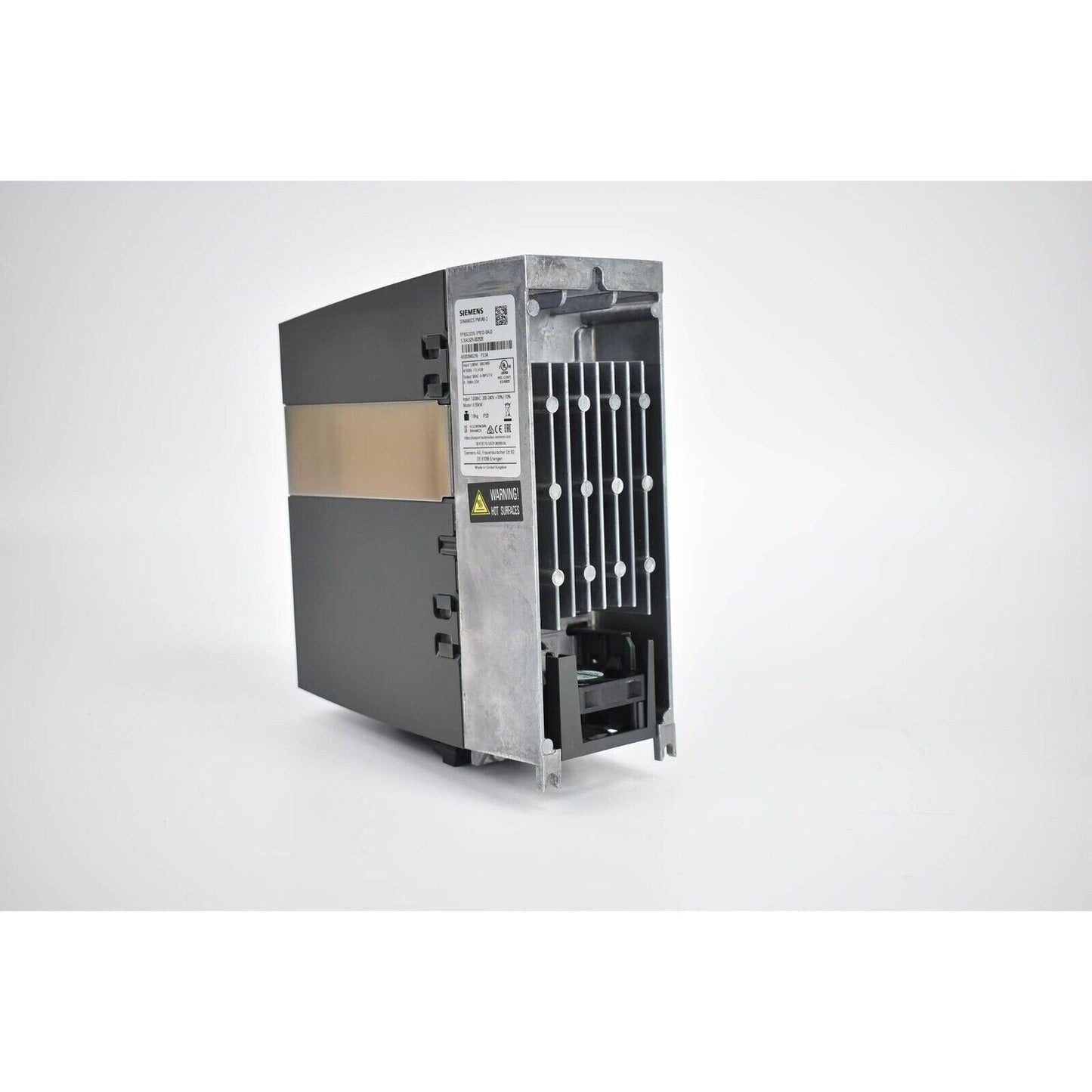 Siemens SINAMICS PM240-2 Power Module, Industrial Automation Part, Warning: Hot Surfaces