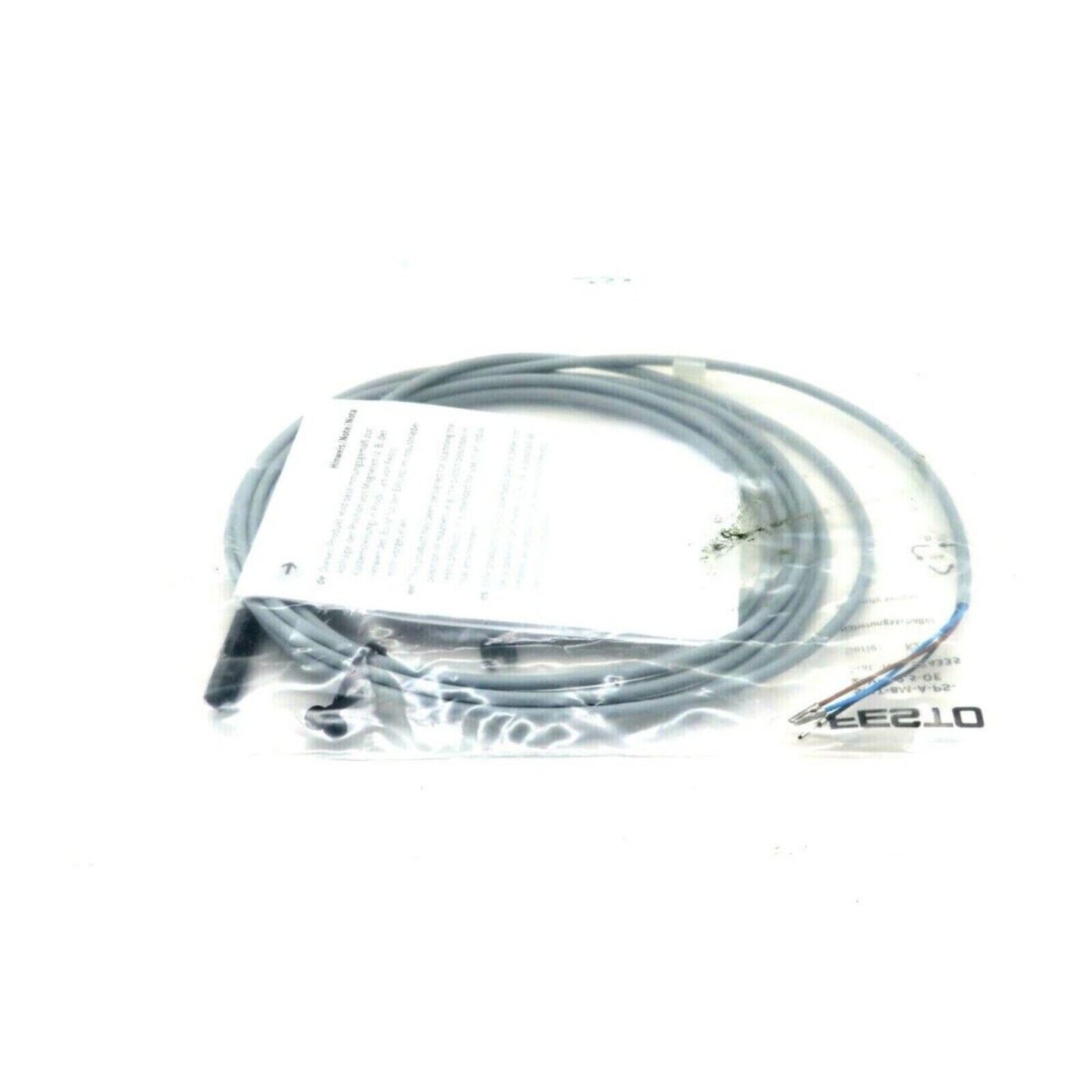 Festo SMT-8M-A-PS-24V-E-2,5-OE Proximity Sensor with Cable and Packaging