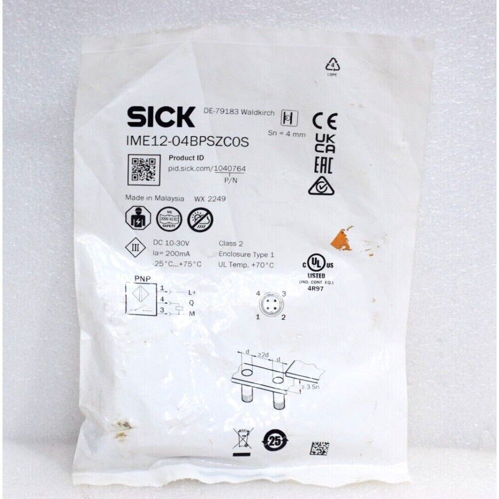 SICK | IME12-04BPSZC0S | Proximity Switch Sensor – Rabwellplc