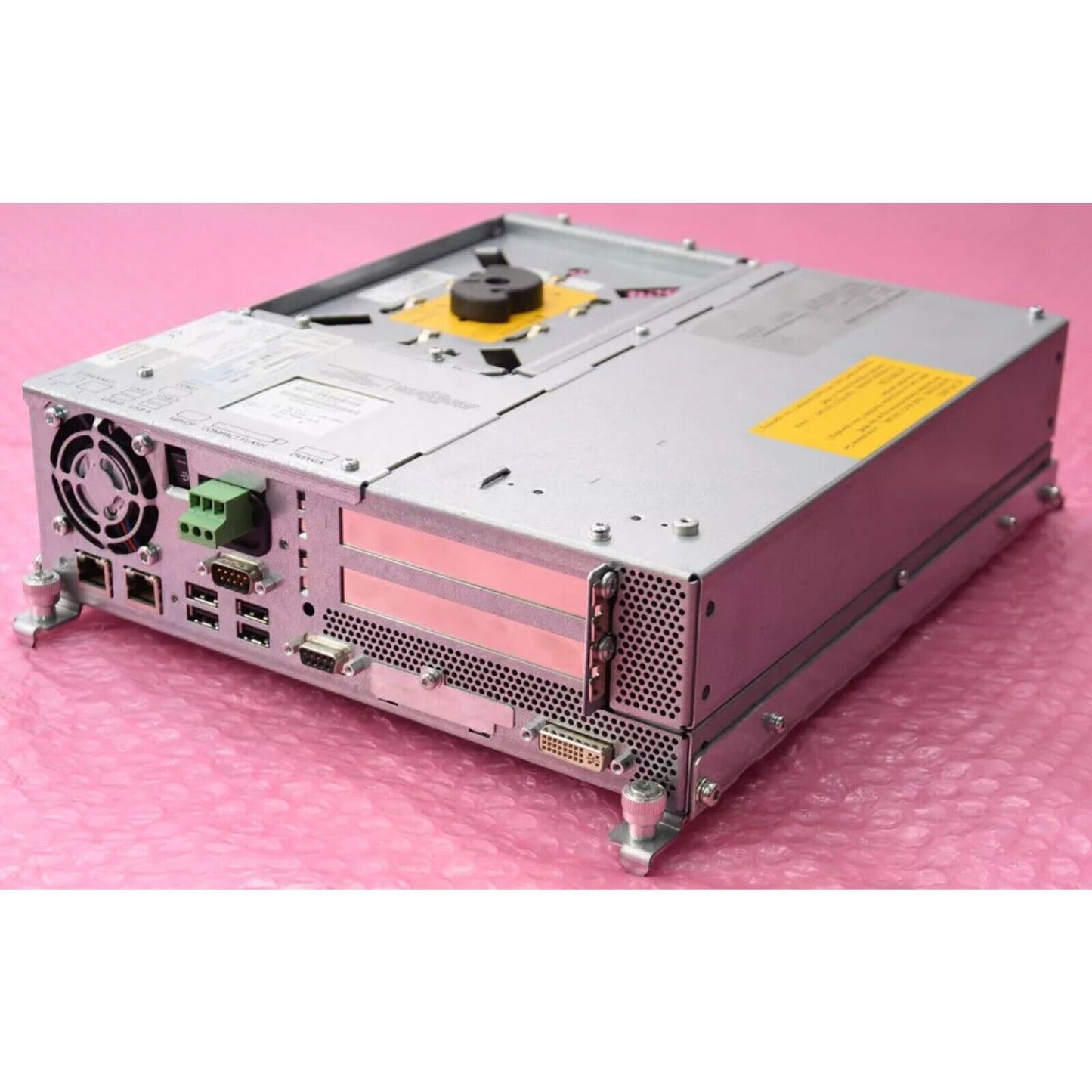 SINUMERIK PCU 50.3B-P control unit. Industrial automation part for CNC machines, featuring multiple ports.
