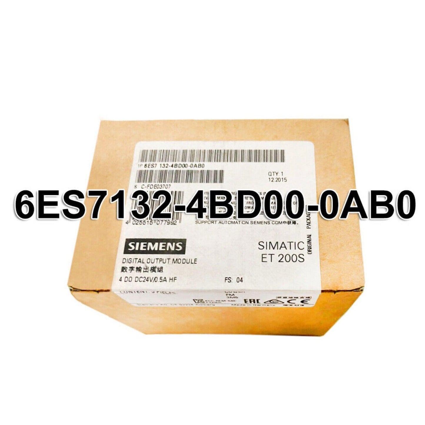 Industrial Communication | Siemens | 6ES7 132-4BD00-0AB0 6ES7132-4BD00-0AB0 SIMATIC DP Modules for ET200S