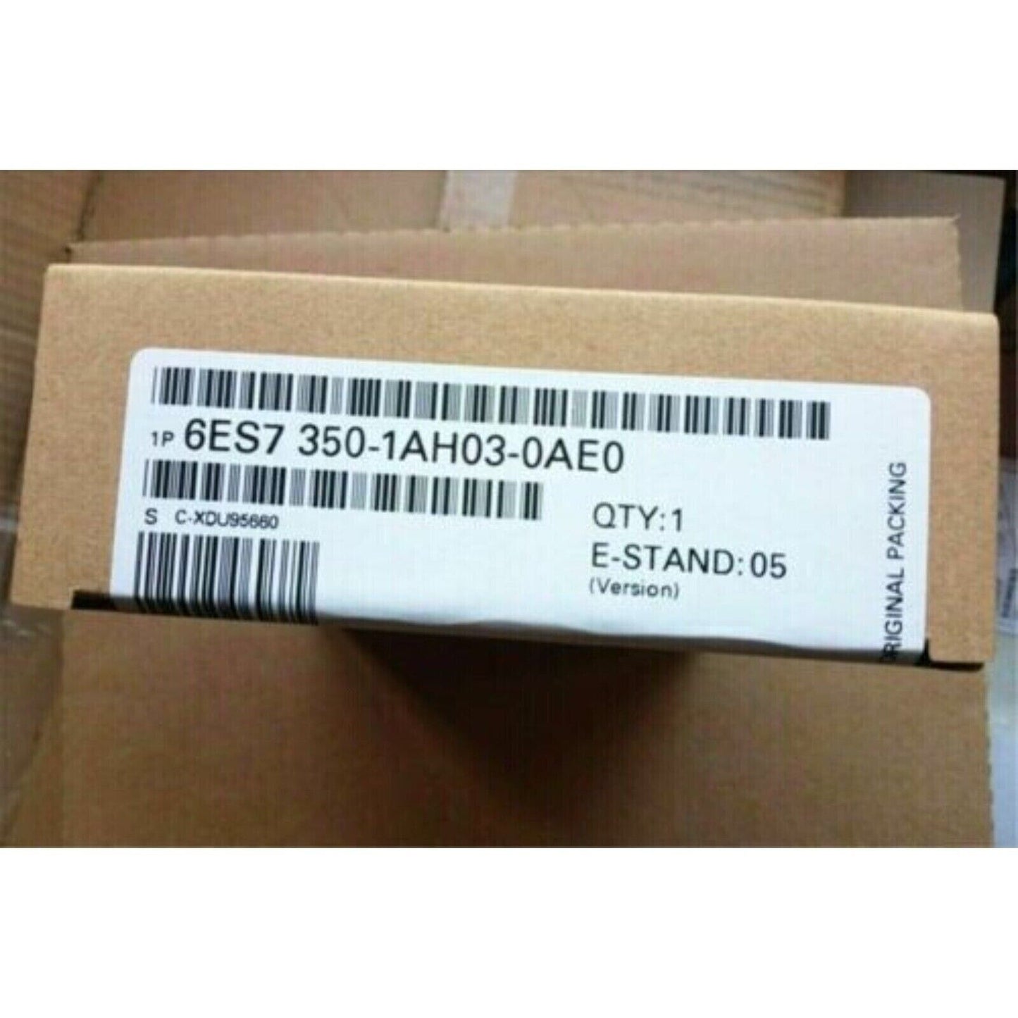 SIMATIC S7-300 Counter Module 6ES7350-1AH03-0AE0 packaging, industrial automation part.