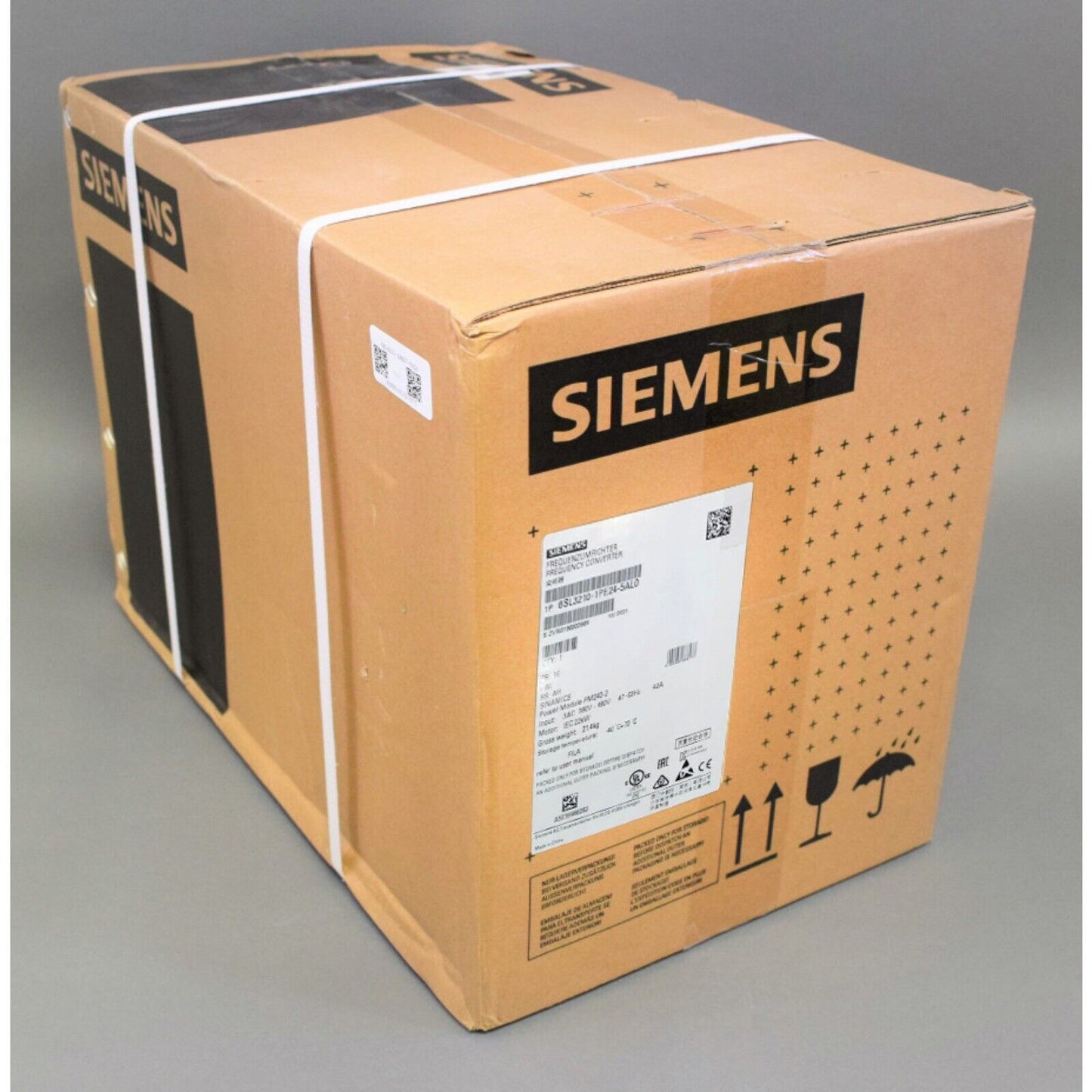 Siemens SINAMICS G120 Power Module in box, model 6SL3210-1PE24-5AL0, industrial automation part