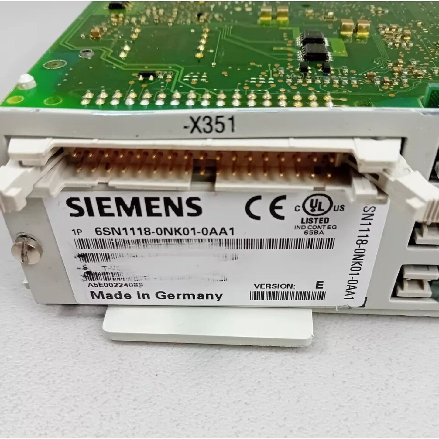 HMI Device | Siemens | 6SN1118-0NK01-0AA1 6SN1 118-0NK01-0AA1 SIMODRIVE 611 U HR 2-AXIS