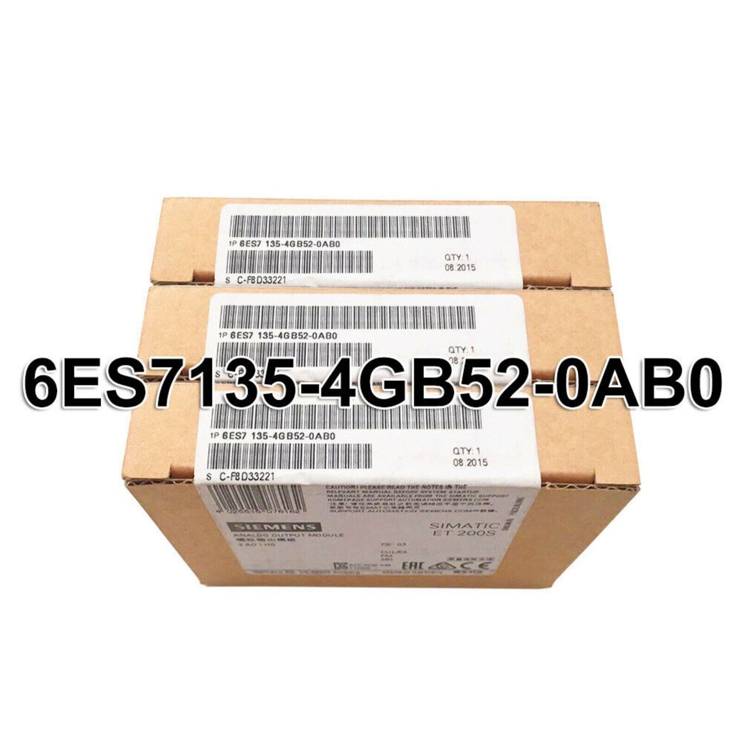 Industrial Communication | Siemens | 6ES7135-4GB52-0AB0 6ES7135-4GB52-0AB0 DP Electronics Module ET 200S
