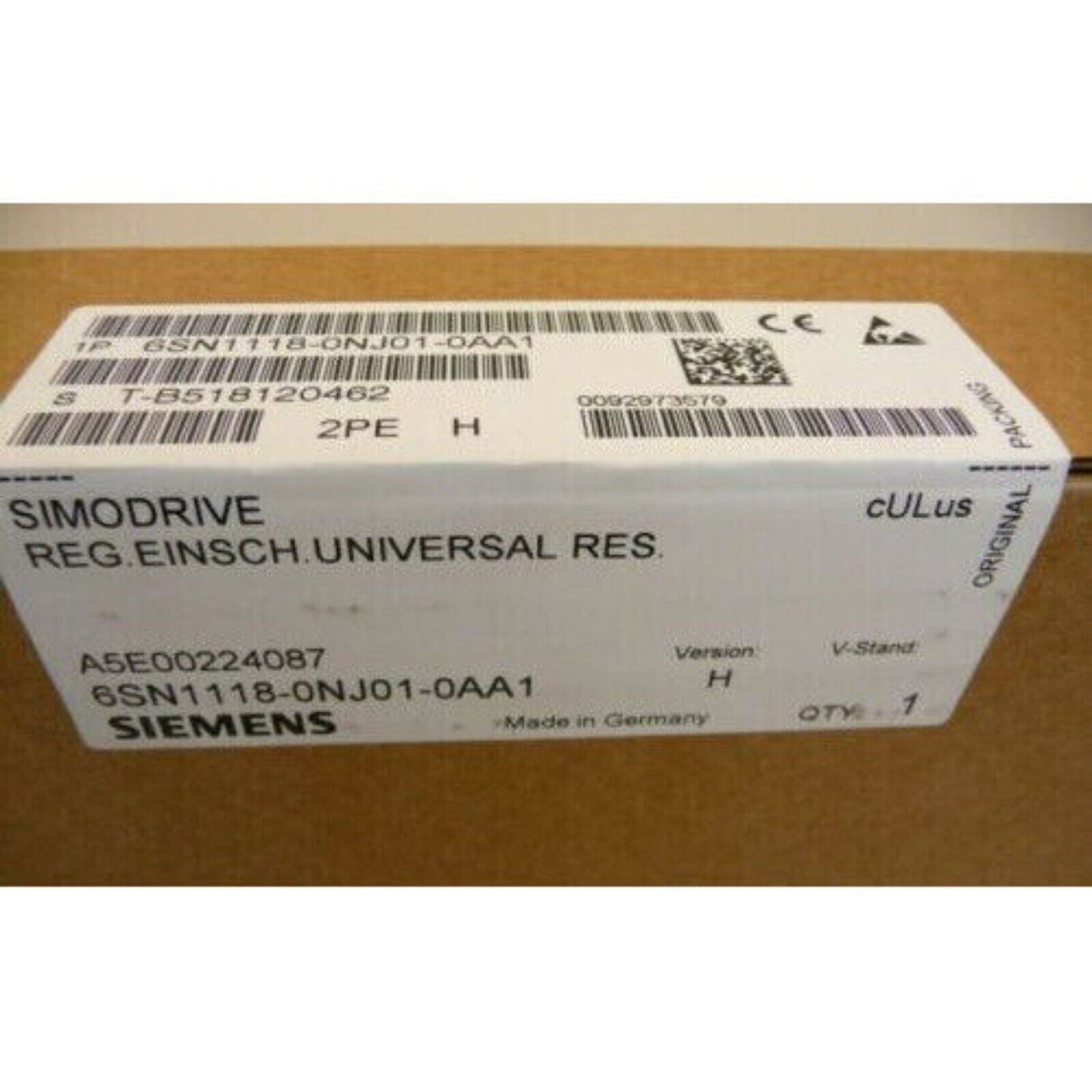 HMI Device | Siemens | 6SN1118-0NJ01-0AA1 6SN1 118-0NJ01-0AA1 SIMODRIVE 611 universal U HR