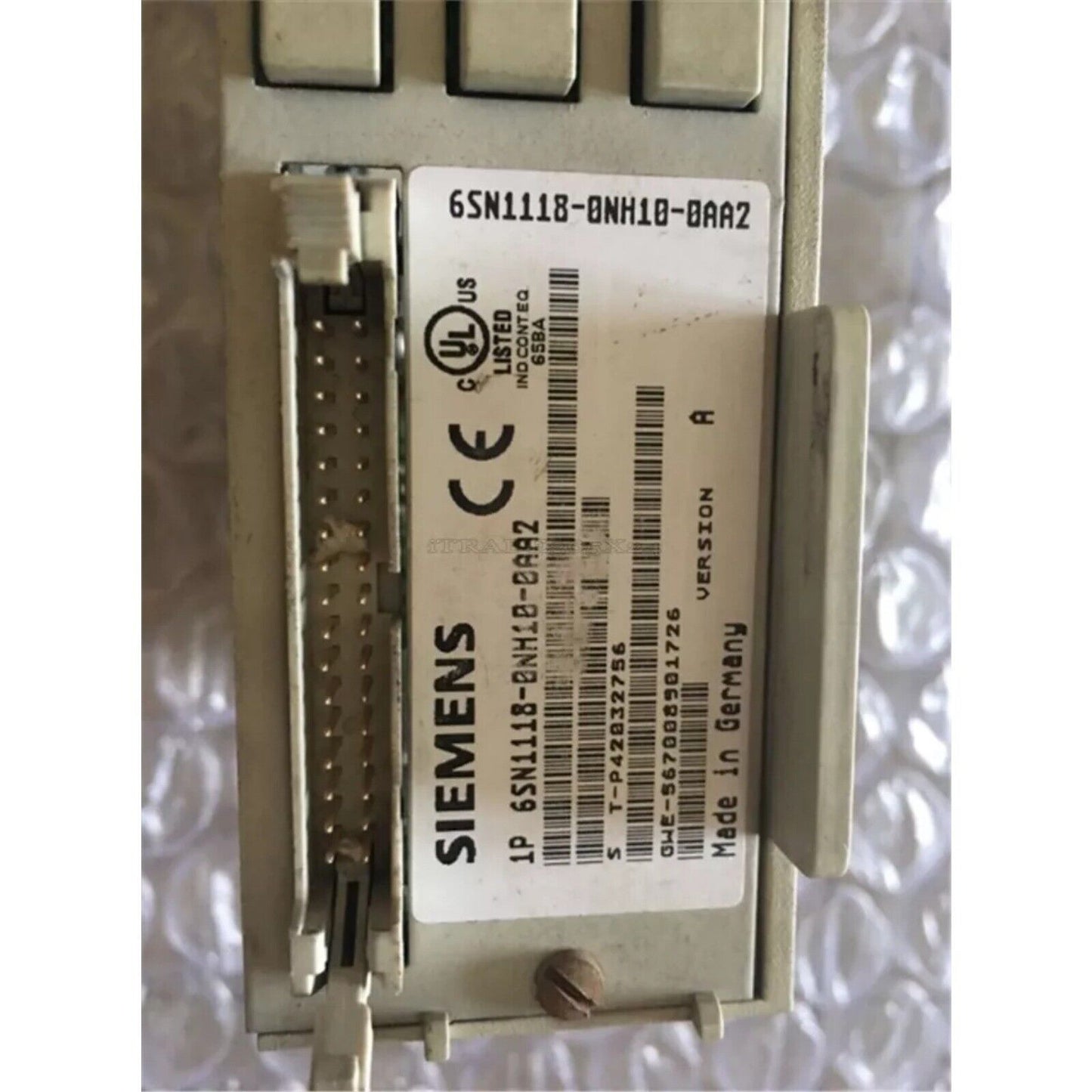 Siemens SIMODRIVE 611 Universal PLC Module, Model 6SN1118-0NH10-0AA2, Made in Germany, Industrial Automation