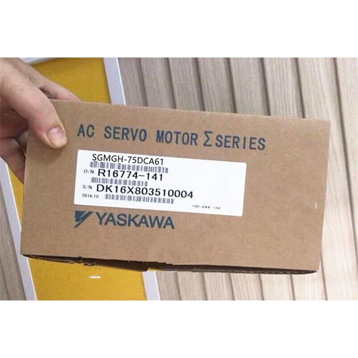YASKAWA SGMGH-75DCA61 AC Servo Motor box, new stock, fast shipping