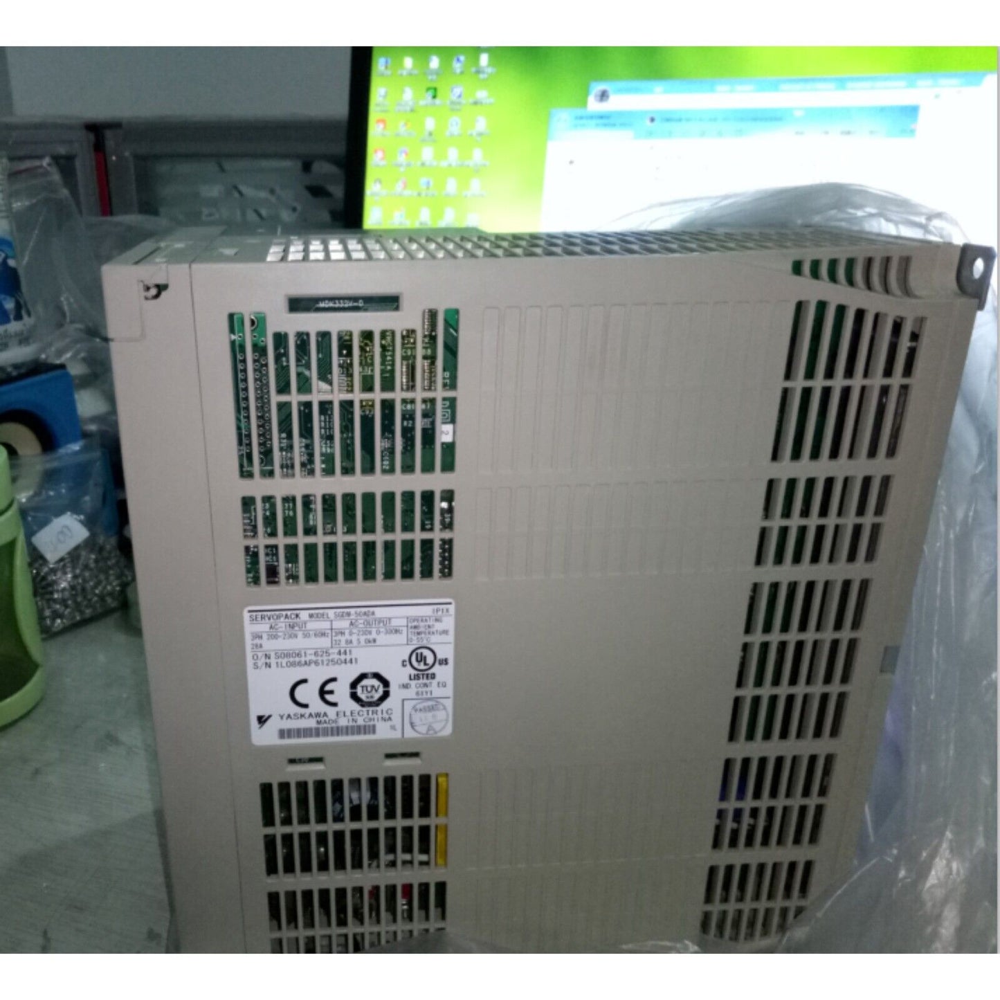 YASKAWA SGDM-50ADA AC Servo Drive, SERVOPACK, industrial automation part