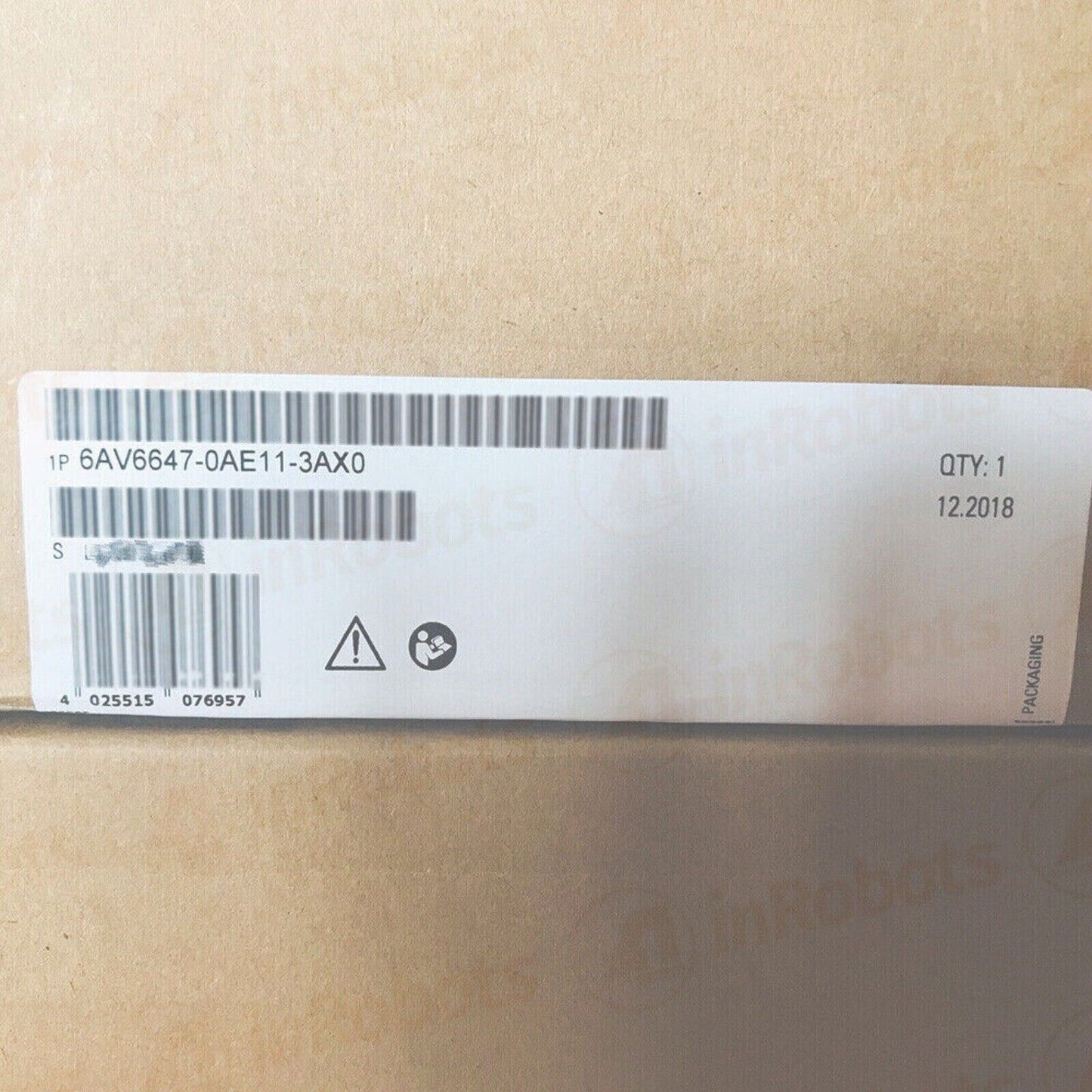 SIMATIC HMI TP 177B | Siemens | 6AV6647-0AF11-3AX0 6AV6 647-0AF11-3AX0 HMI KTP1000 Basic Color PN