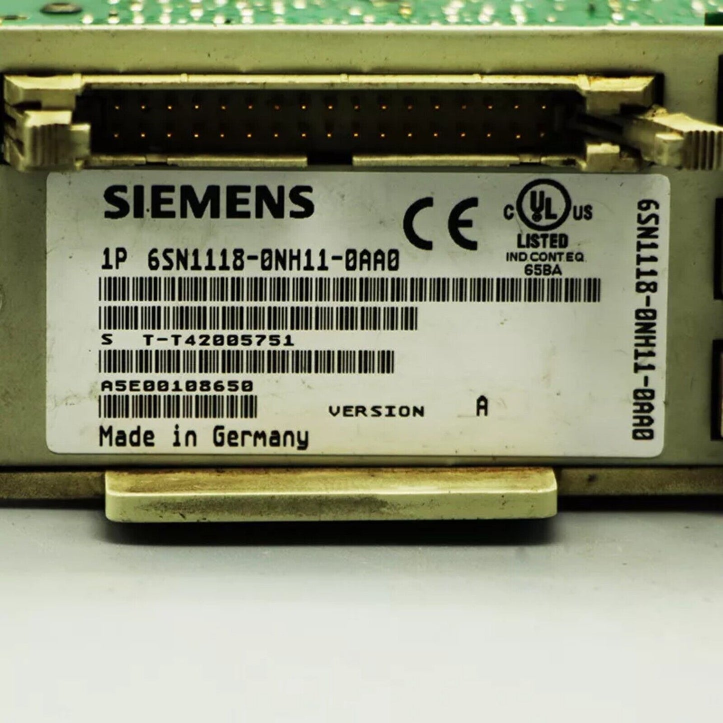 HMI Device | Siemens | 6SN1118-0NH11-0AA0 6SN1 118-0NH11-0AA0 SIMODRIVE 611 universal E HR