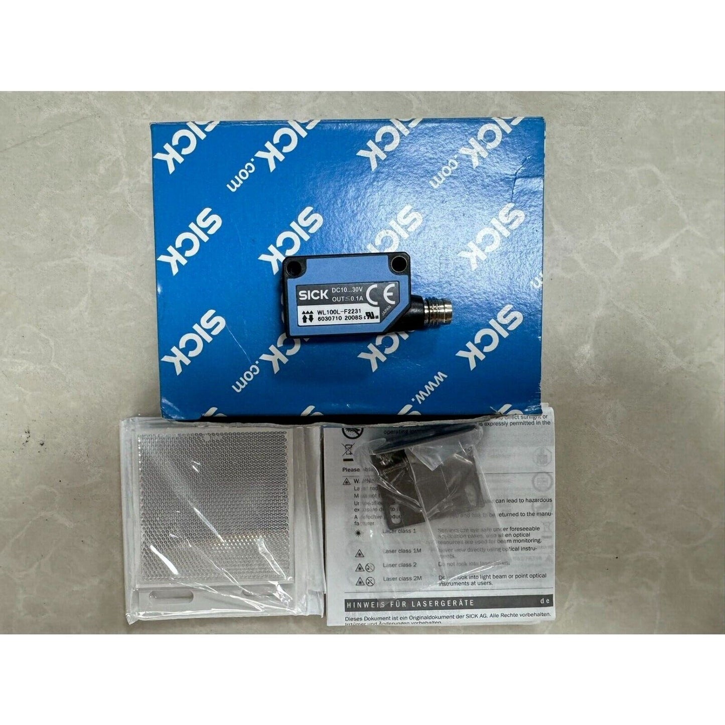Sensor | Sick | WL100L-F2231 WL100LF2231 6030710 Photoelectric switch