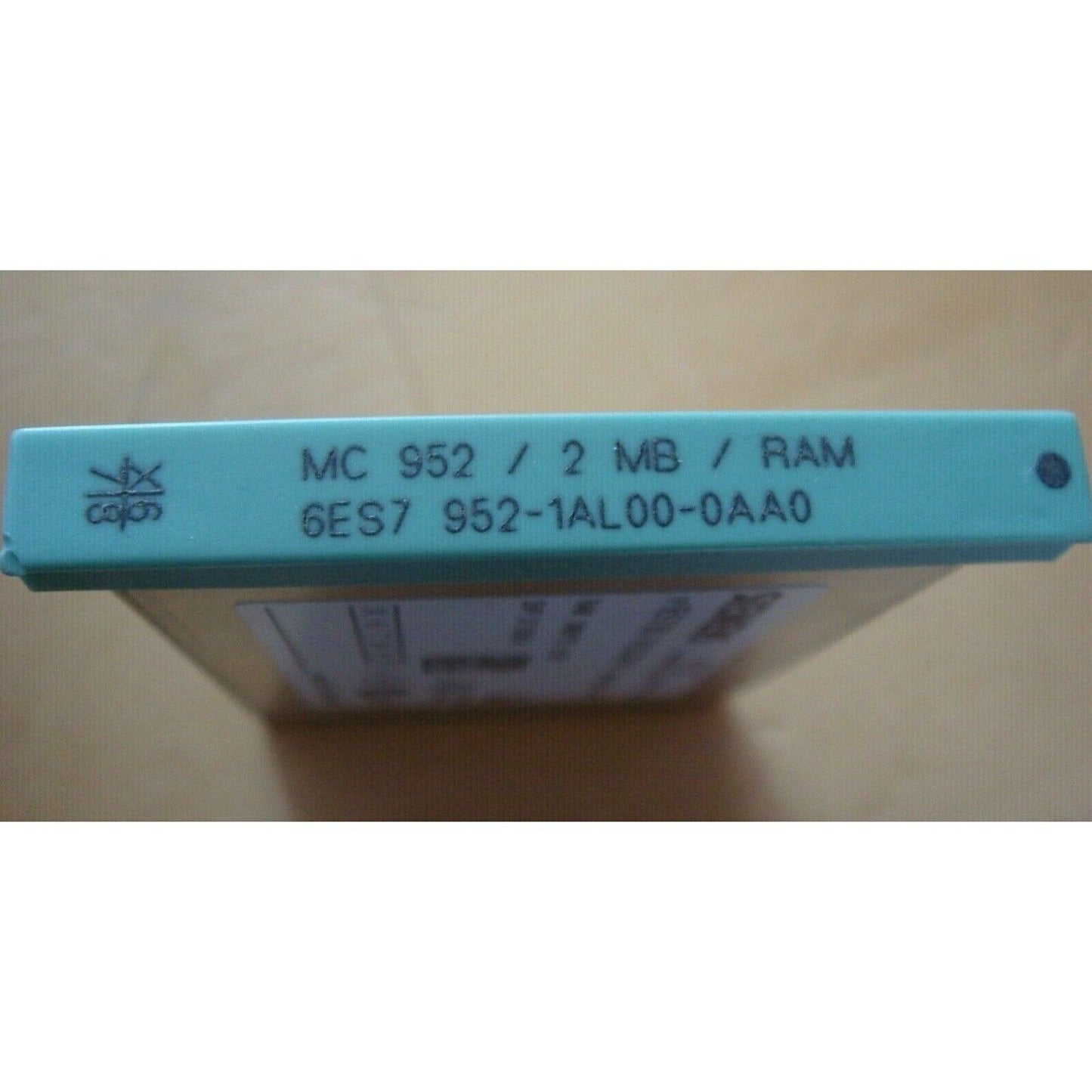 Siemens SIMATIC S7 RAM Memory Card, MC 952 2MB, industrial automation part, PLC component, 6ES7 952-1AL00-0AA0