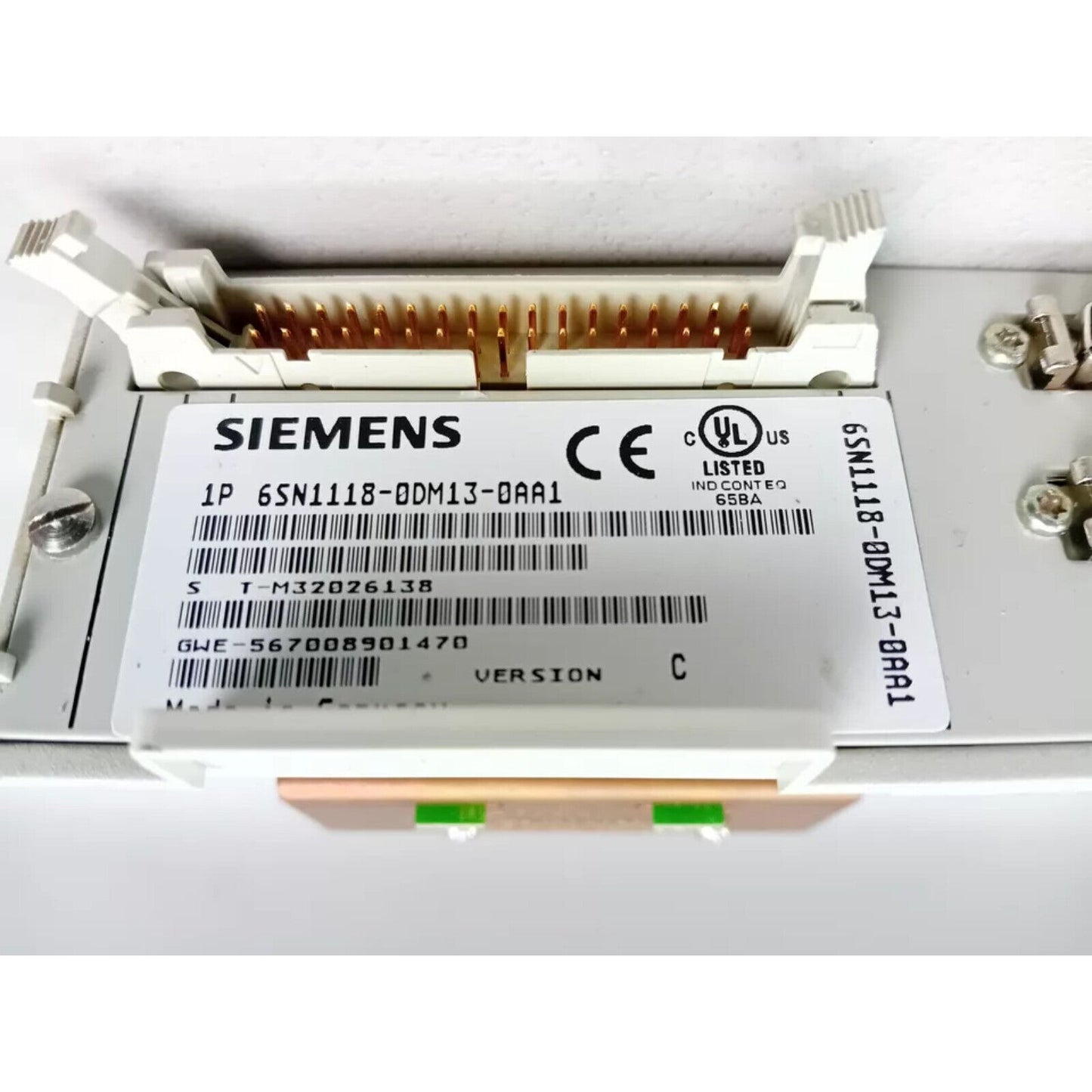 HMI Device | Siemens | 6SN1118-0DM13-0AA1 6SN1 118-0DM13-0AA1 SIMODRIVE 611-D PLUG-IN
