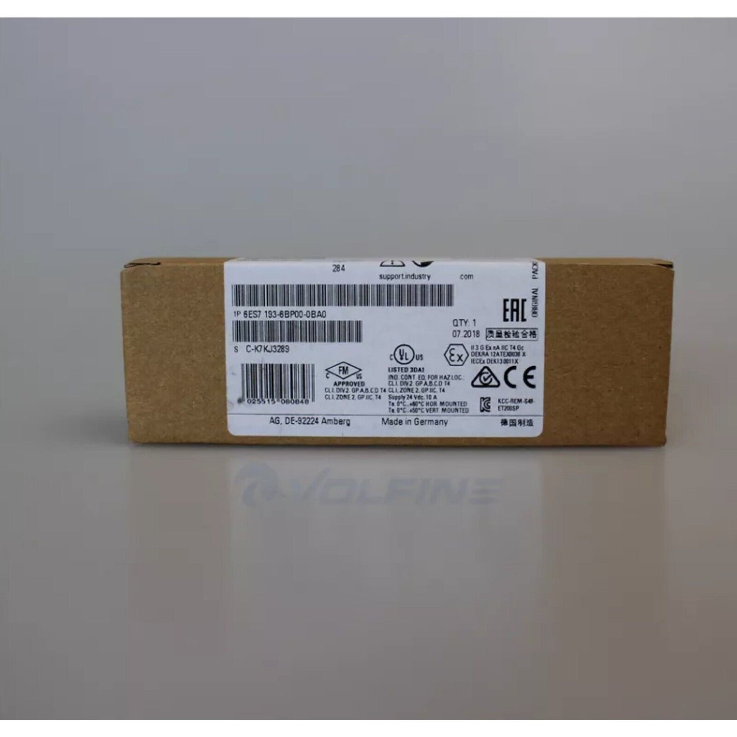 Industrial Communication | Siemens | 6ES7193-6BP00-0BA0 6ES7 193-6BP00-0BA0 SIMATIC ET 200SP BaseUnit