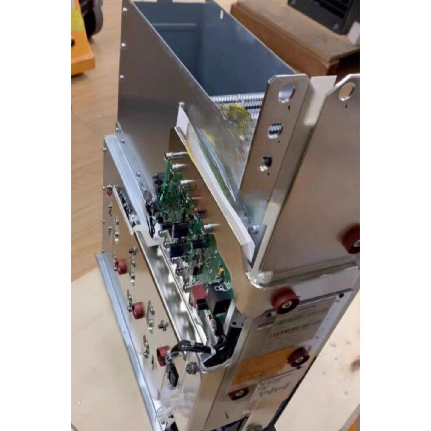 Siemens 6SL3352-1AE41-2FA1 Replacement Power Block, industrial automation part with circuit boards and red knobs.