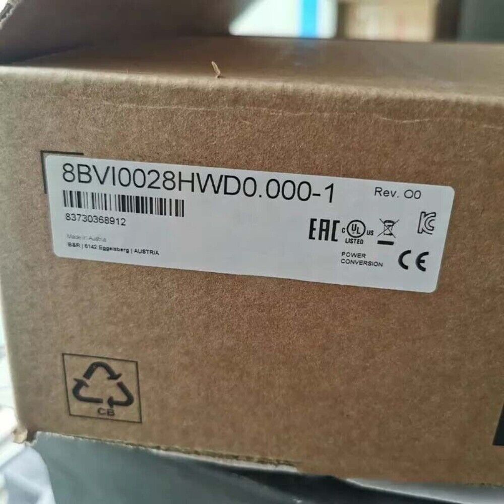 B&R Servo Drive 8BVI0028HWD0.000-1 in original box, new sealed, fast delivery. Power Conversion.