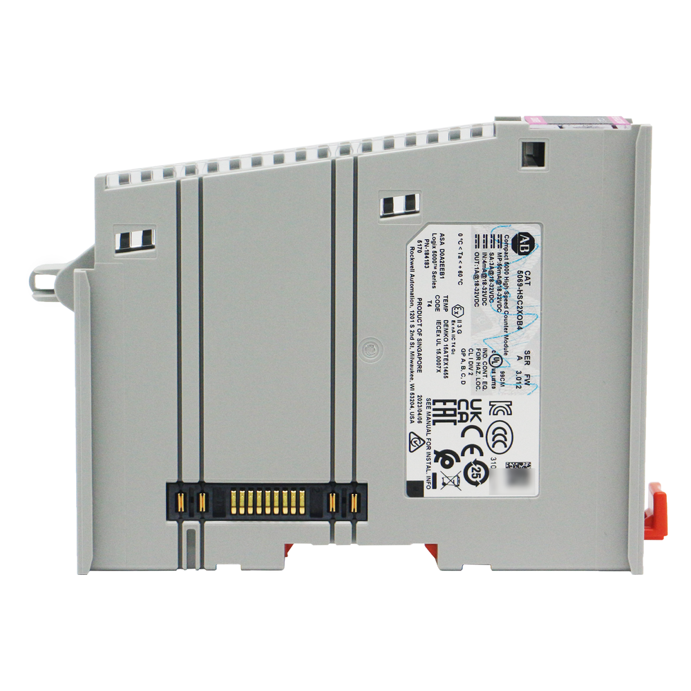 Allen-Bradley 5069-HSC2XOB4 Compact 5000 High Speed Counter Module, industrial PLC component.