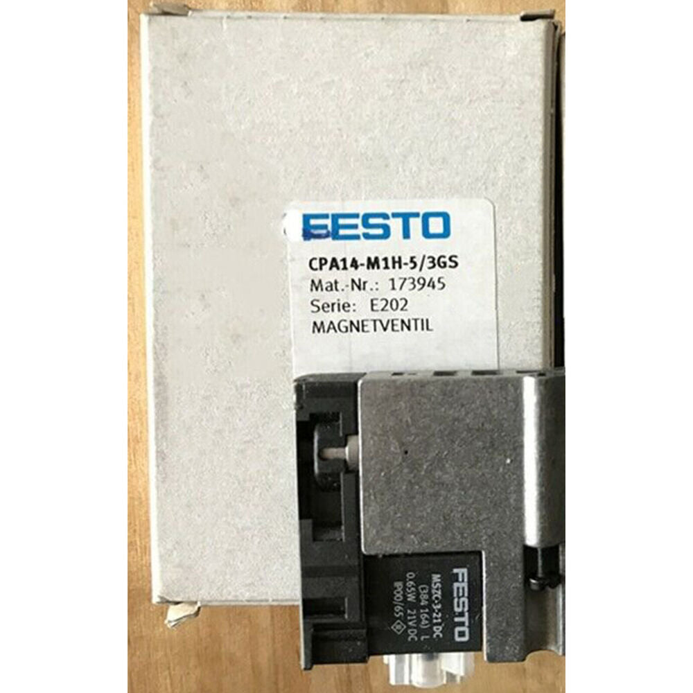 FESTO CPA14-M1H-5/3GS Solenoid Valve, industrial automation part, product image.