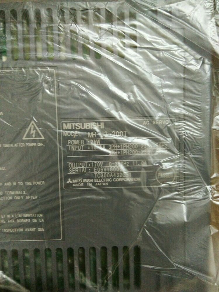 Mitsubishi MR-J3-200T AC Servo Drive, Made in Japan, Fast Shipping, Industrial Automation Part