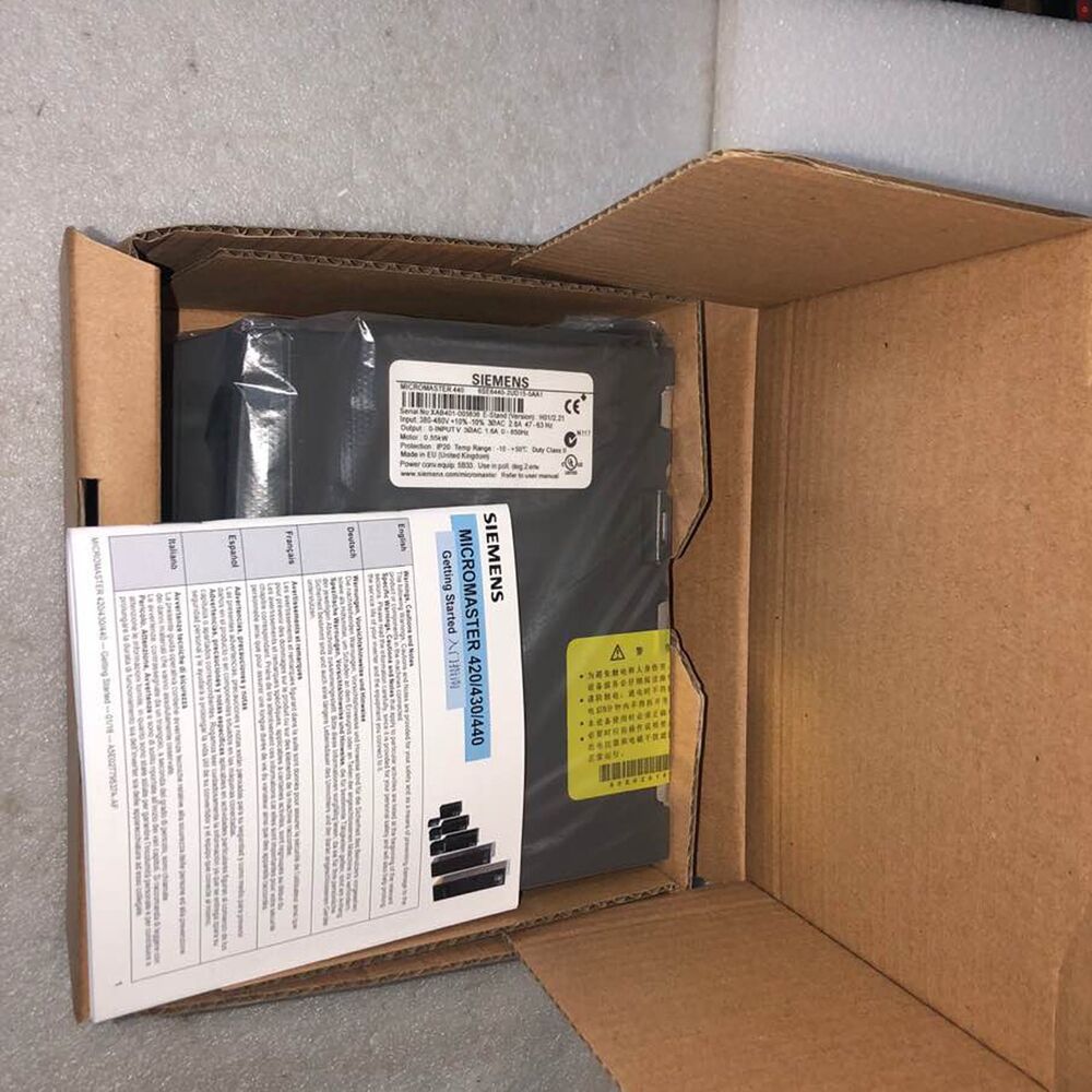 Variable Frequency Drive | Siemens | 6SE6440-2UD15-5AA1 6SE6 440-2UD15-5AA1 MICROMASTER440 without filter