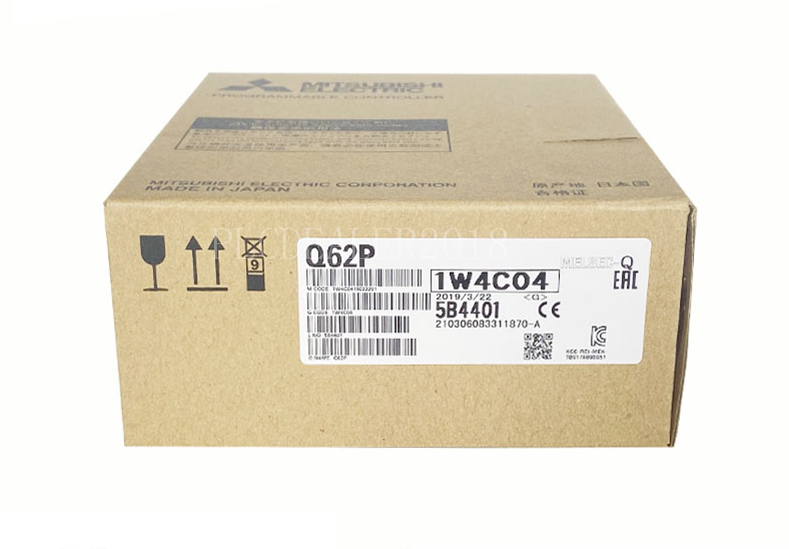 Mitsubishi Q62P PLC Power Supply Module, New in Box, 1W4C04, Industrial Automation Part