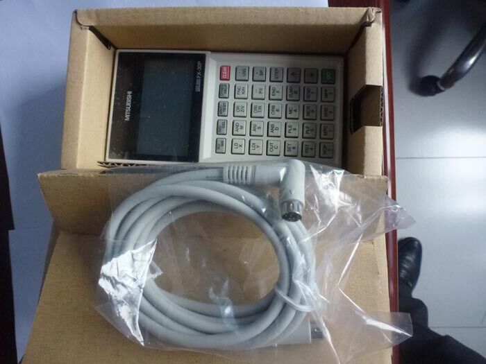 MITSUBISHI FX-30P PLC Handheld Programmer New In Box with cable, industrial automation component