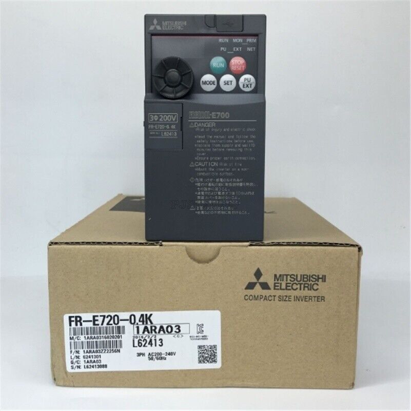 Mitsubishi FR-E720-0.4K Compact Size Inverter, New in Box