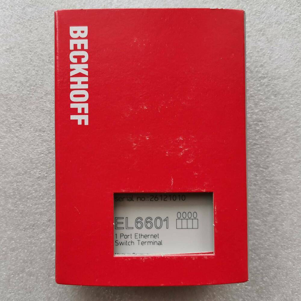 BECKHOFF EL6601 1 Port Ethernet Switch Terminal, industrial automation part