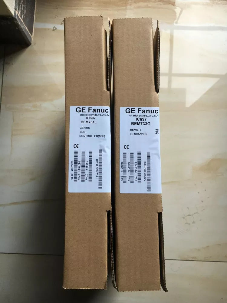 FANUC IC697BEM733G Remote I/O Scanner module in box, with label, PLC automation part, Charlotte, VA, USA