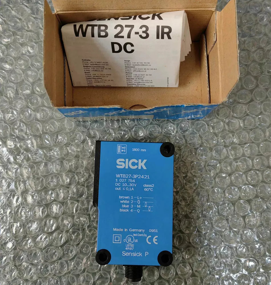 SICK WTB27-3P2421 Photoelectric Sensor, New, Made in Germany, Industrial Automation Part
