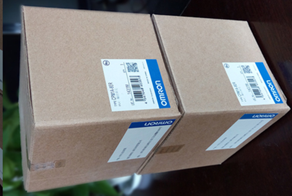 New Omron NS10-TV01B-V2 Operator Panel Boxes, product labels, HMI panel.
