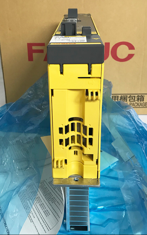 FANUC A06B-6110-H006 servo drive, new in box, yellow and black industrial automation part