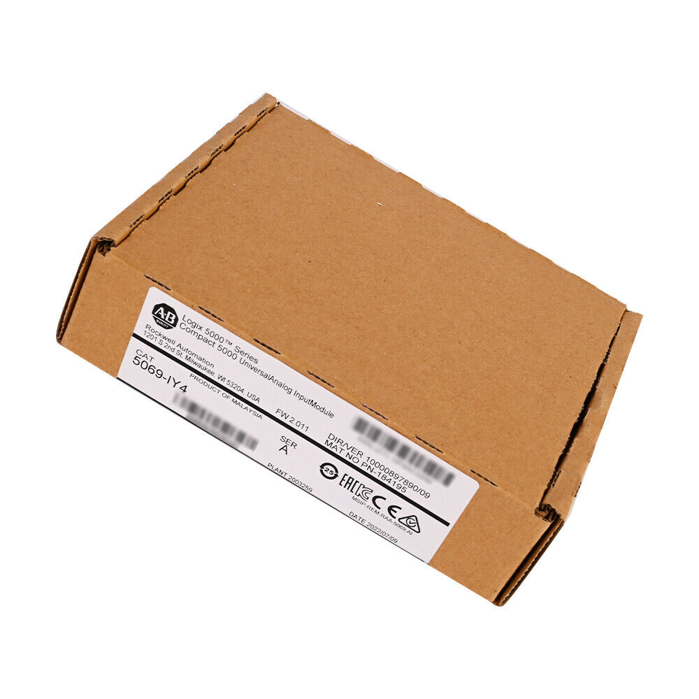 Allen-Bradley 5069-IY4 CompactLogix Input Module in box. Factory sealed industrial automation part, Rockwell Automation.
