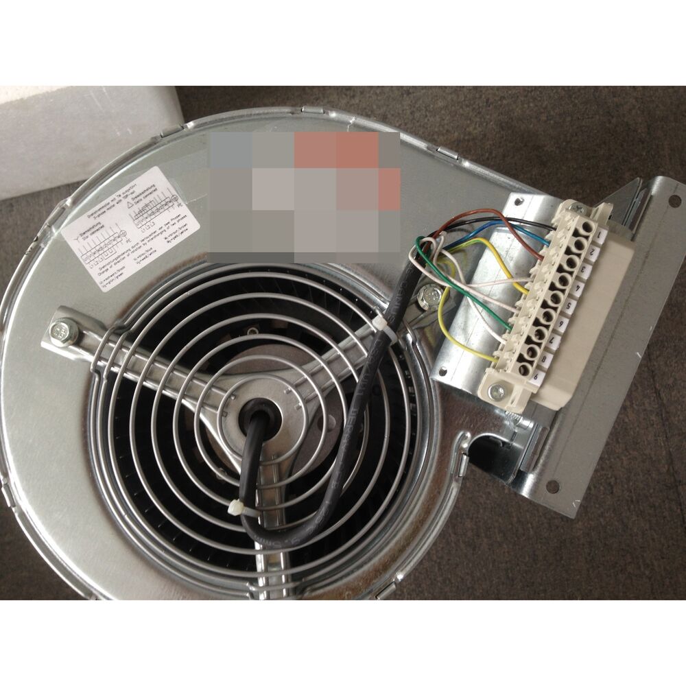 ABB D2D160-CE02-11 Inverter Fan 230V 700W, PLC industrial automation component, close-up.