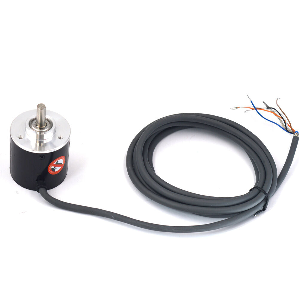 Omron E6B2-CWZ6C Rotary Encoder with cable, industrial automation sensor, new.