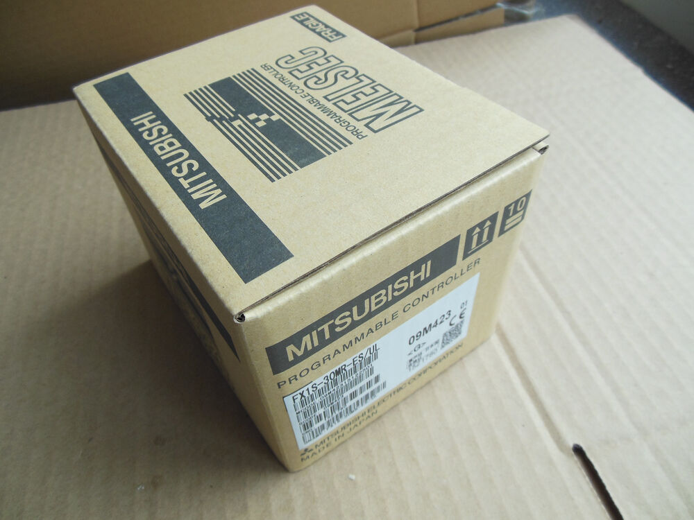 Mitsubishi FX1S-30MR-ES/UL Programmable Controller Box, New PLC, Made in Japan