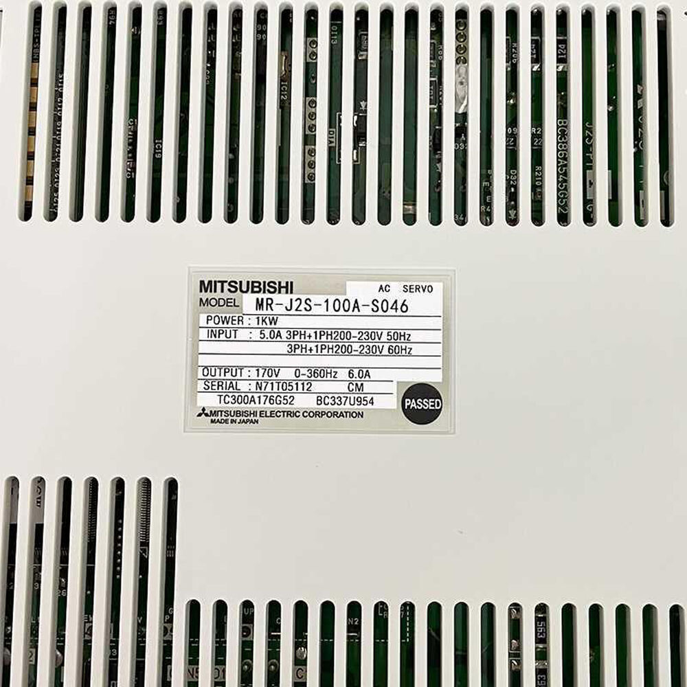 Servo Driver | Mitsubishi | MR-J2S-100A-S046 Servo Drive In Box Expedited Shipping