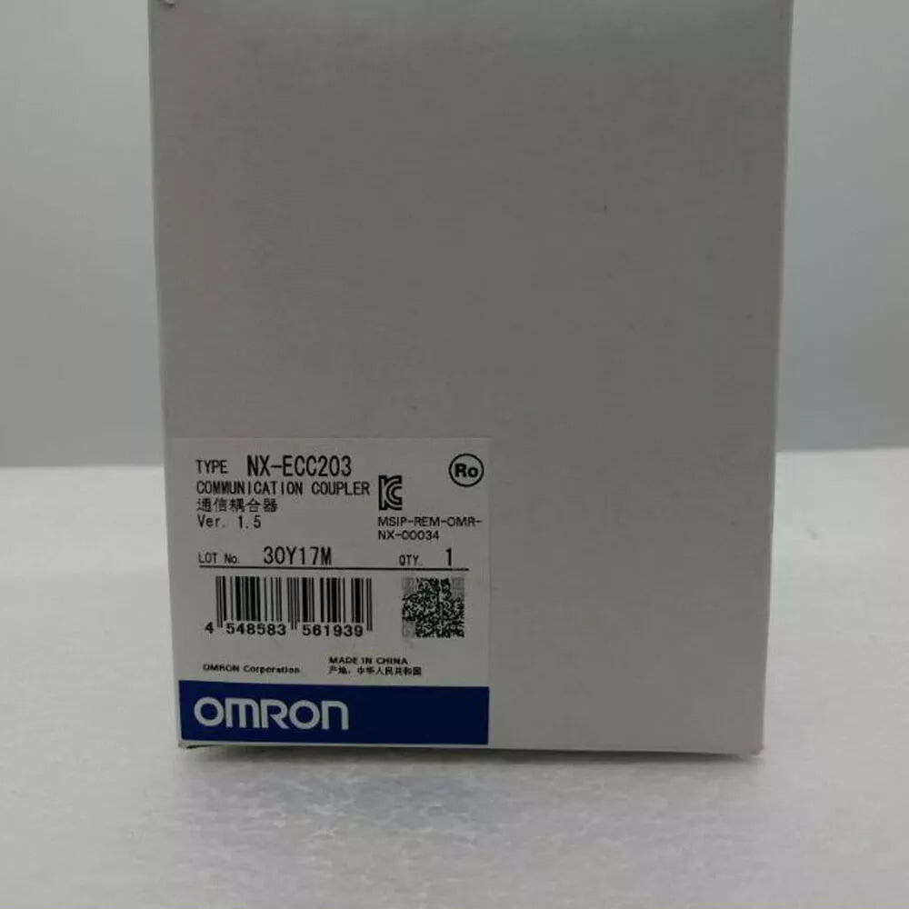 Omron NX-ECC203 Communication Coupler in box, new industrial automation part, expedited shipping
