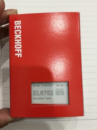 Beckhoff EL6752-0010 PLC Module, DeviceNet Slave, New In Box