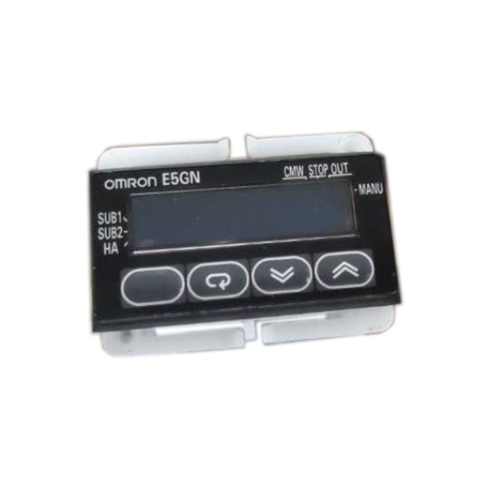 Omron E5GN Temperature Controller, black display with buttons, industrial automation part