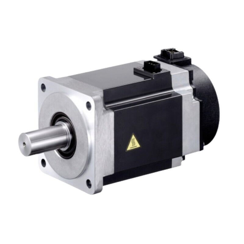 Mitsubishi HG-KN73JK AC Servo Motor, industrial automation motor in silver and black, original in stock