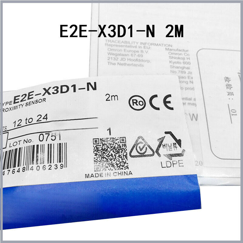 Sensor | Omron | One Brand New E2E-X3D1-N E2EX3D1N Photoelectric Switch Sensor In Box