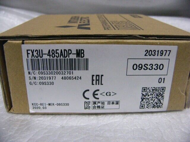 Mitsubishi FX3U-485ADP-MB PLC Module Box, Industrial Automation Part