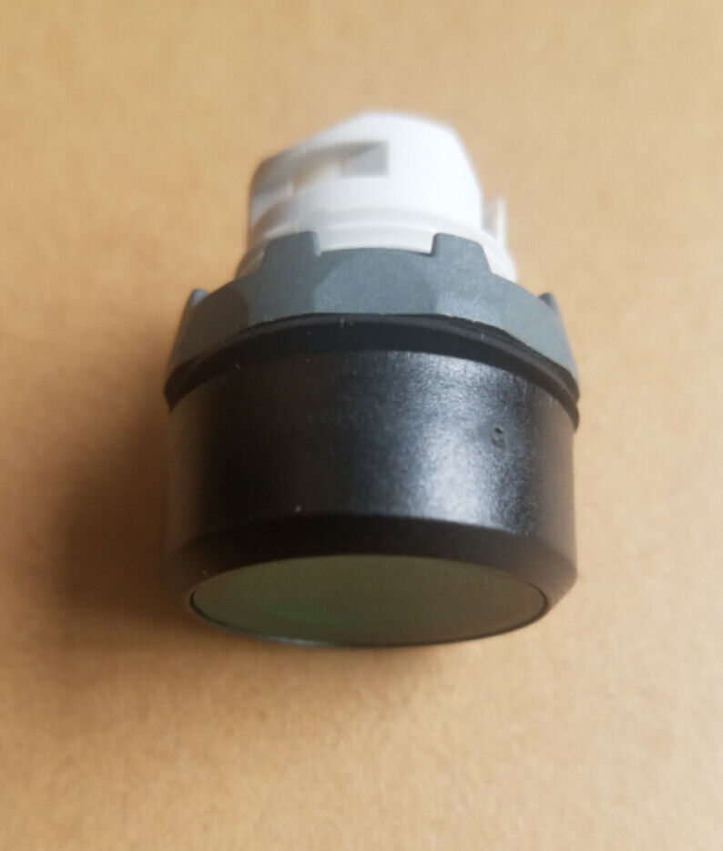 ABB push button switch MP1-11G, black and gray with green lens, industrial automation part