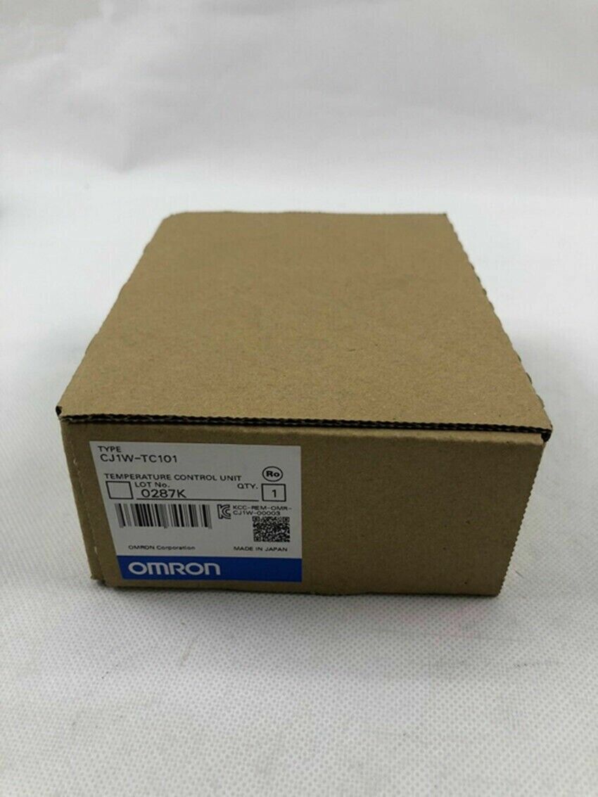 Omron CJ1W-TC101 Temperature Control Module in Box, PLC Controller, New Original