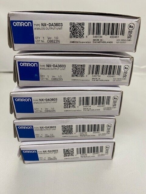 OMRON NX-DA3603 PLC Input Module boxes, new in box, industrial automation parts